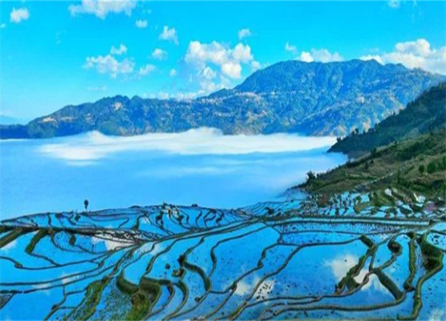 一條來自聯(lián)合國的推送，主角：紅河哈尼梯田！